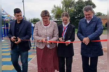 Открытие Парка Победы в с. Кухаривка после реконструкции