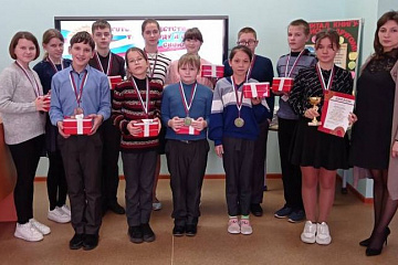 Награждение победителей и призёров Лучший класс ГТО в Богучарском районе