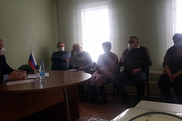 08 февраля  2022г. прошла отчётная  сессия Совета народных депутатов Пыховского сельского поселения