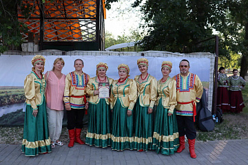 11 июня в Городском парке города Лиски прошёл открытый районный фестиваль "Казачья колыбель".