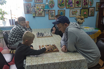 Шахматно-шашечный турнир "Папа, мама, я - шахматная семья"