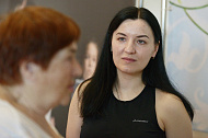Инструктор-методист Артемова Ольга осуществляет подготовку населения к сдаче нормативов комплекса ГТО.