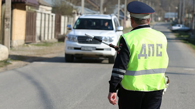 В Самарской области госавтоинспектор сумел удержаться на капоте машины правонарушителя и задержал его