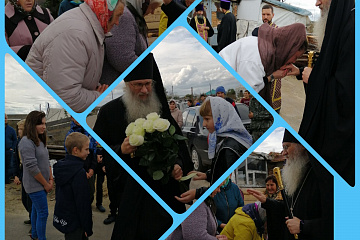 4 октября в станице Тепикинская был  освящён и установлен крест на колокольне ХРАМА АРХИСТРАТИГА МИХАИЛА.