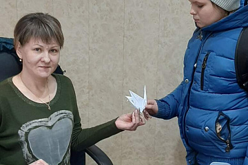 Общероссийская акция «Оригами за мир»
