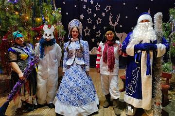В  Мамоновском Центре культуры 31 декабря прошло представление, посвященное встрече Нового года