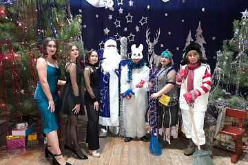 В  Мамоновском Центре культуры 31 декабря прошло представление, посвященное встрече Нового года
