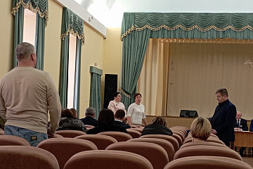 Прием граждан главой Воробьевского муниципального района