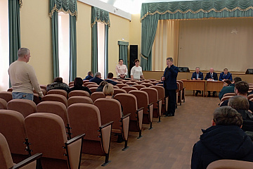 Прием граждан главой Воробьевского муниципального района