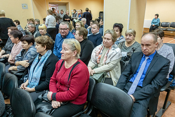 Делегация из Мятлево приняла участие в отчетном собрании главы администрации района