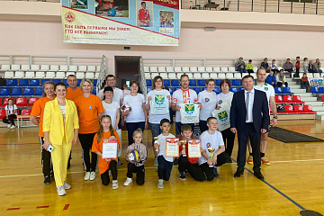 Фестиваль ВФСК «ГТО» среди семейных команд в Поворинском районе