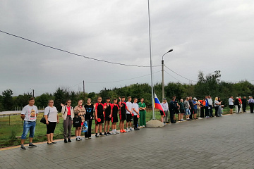 13 августа представители Акчернского сельского поселения приняли участие в районном празднике «День физкультурника»