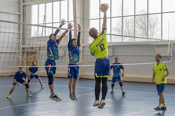 В Мятлеве прошел матч чемпионата Калужской области по волейболу
