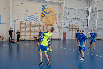 В Мятлеве прошел матч чемпионата Калужской области по волейболу