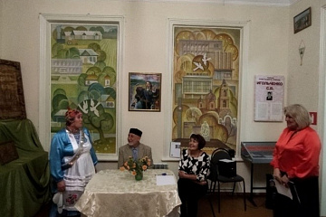 4 ноября в Бутурлиновском народном краеведческом музее прошла акция "Ночь искусства" 2023.