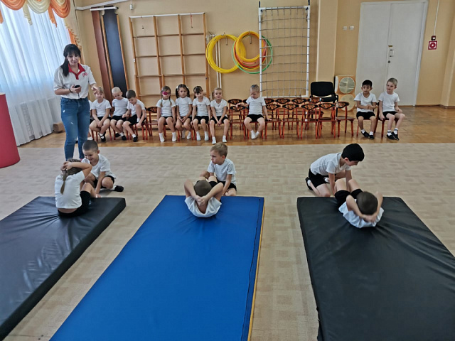 «Первые шаги к ГТО» в МКДОУ детский сад «Солнышко»