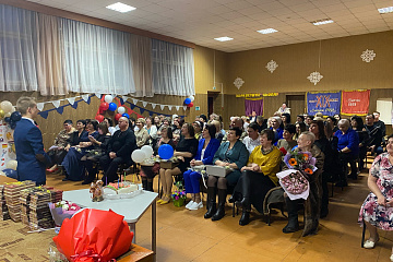 10 февраля 2024 года  в МКОУ "Краснознаменская СОШ"  состоялось мероприятие, посвященное празднованию 50-летия школы.