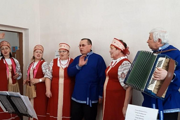 17 марта Филиппенковский КДЦ выехал на избирательный участок с агитбригадой